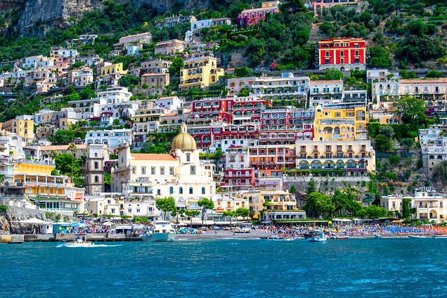 amazing view of amalfi coast - day trip from rome